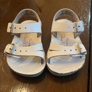 Sun San Sea Wees White Kids Sandals 2